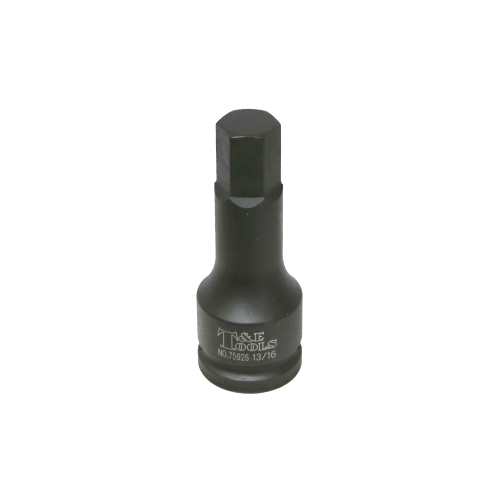 13/16" x 3/4" Drive SAE In-Hex Impact Socket T&E Tools 75926