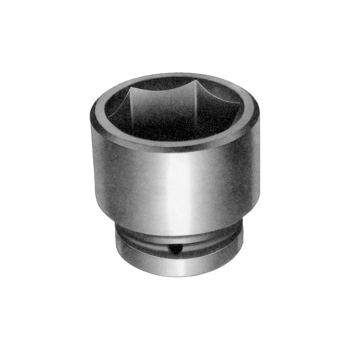 125mm x 1.1/2" Drive Standard Impact Socket T&E Tools 77125