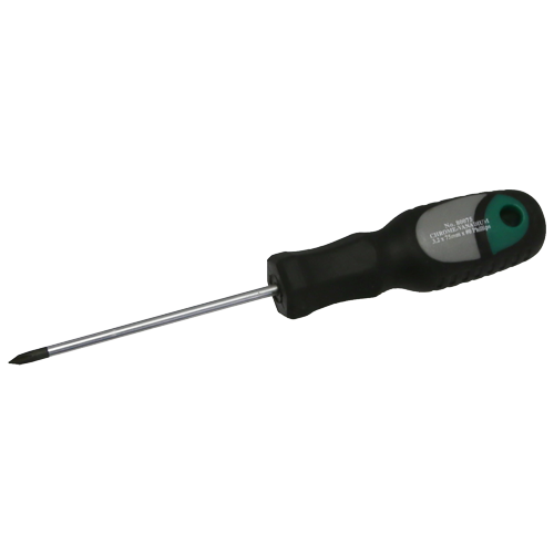 Phillips Round Shank Screwdriver (#0 x 3.2 x 75mm) T&E Tools 80075