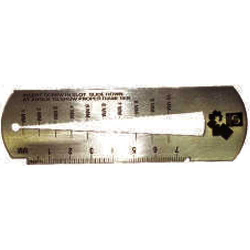Screw & Weld Measuring Gauge T&E Tools 8035