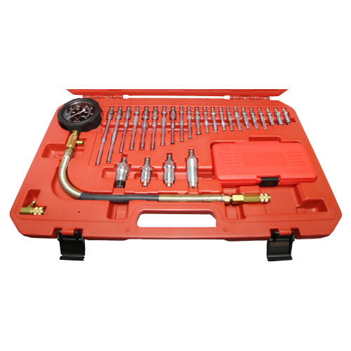 Diesel Compression Gauge (37 Pieces) T&E Tools 8100