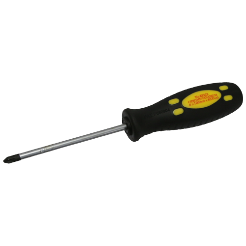 Pozidriv Round Shank Screwdriver (#2 x 100mm) T&E Tools 82222