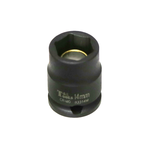 14mm x 3/8" Drive Magnetic Impact Metric Socket T&E Tools 83314M