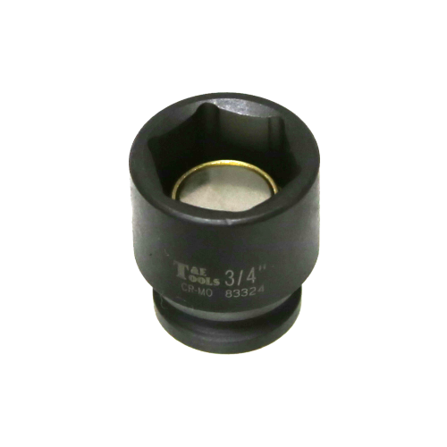 3/4" x 3/8" Drive Magnetic Impact SAE Socket T&E Tools 83324