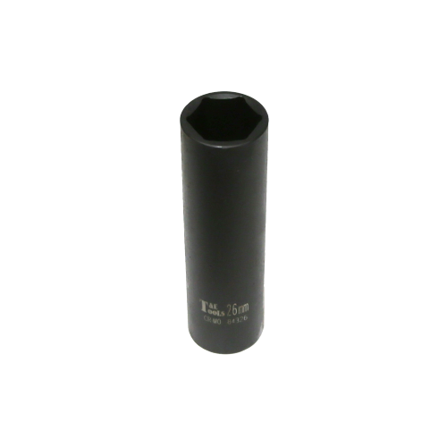 26mm x 1/2" Drive Extra Deep Impact Socket T&E Tools 84326