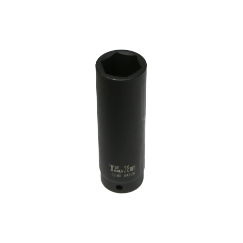 28mm x 1/2" Drive Extra Deep Impact Socket T&E Tools 84328
