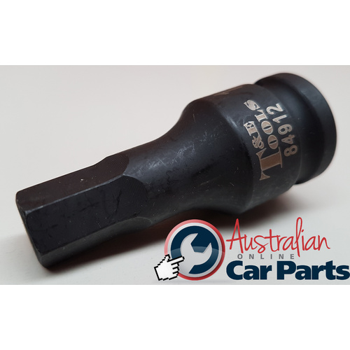12mm Metric In-Hex Impact Socket T&E Tools 84912