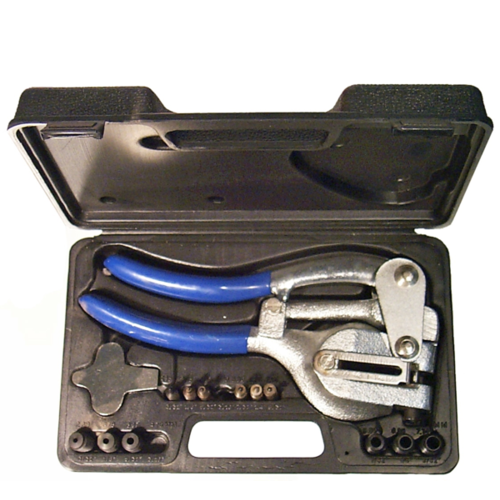 15 Piece Sheet Metal Power Punch  T&E Tools 8500