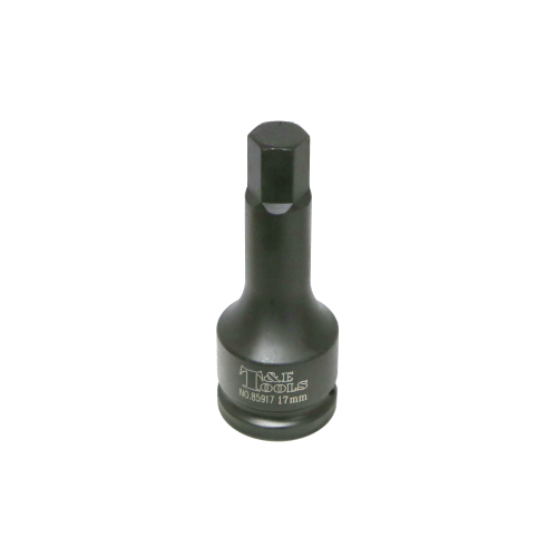 17mm x 3/4" Square In-Hex Impact Socket T&E Tools 85917