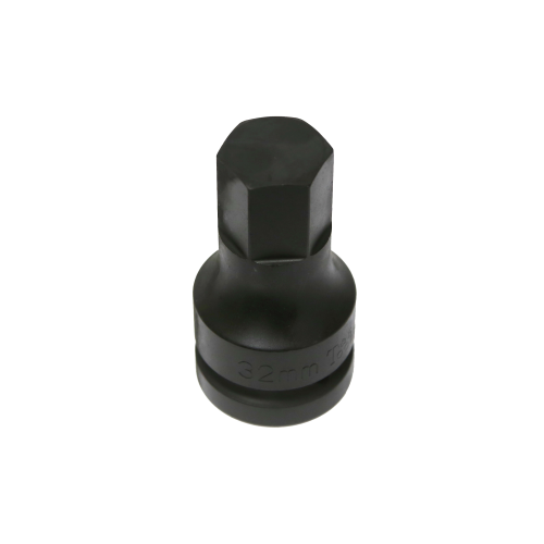 32mm Metric In-Hex Impact Sockets 1" Drive x 100mm Length T&E Tools 86932