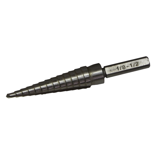 Self Starting Stepped Drill Bit (13 Sizes) T&E Tools 8971-A