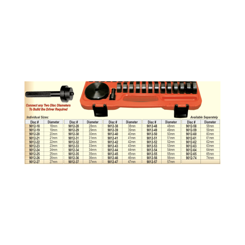 28mm  Bush/Seal/Bearing Driver T&E Tools 9012-28