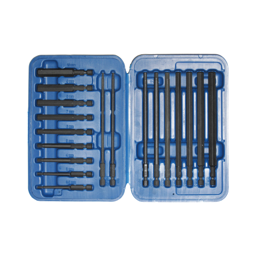 18 Piece Metric In-Hex Power Bit Set T&E Tools 91231