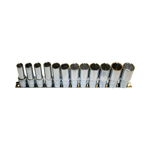 9 Piece 1/4"Drive (BA) 6 Point Sockets T&E Tools 92209W