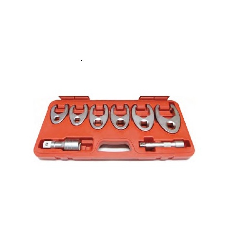 Large Metric Flare Nut Crowsfoot Wrench Set T&E Tools 94912M