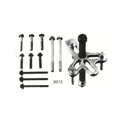Universal Harmonic Balancer Puller T&E Tools 9513
