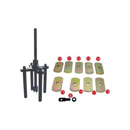 Manual Cylinder Sleeve Puller Set T&E Tools A1336