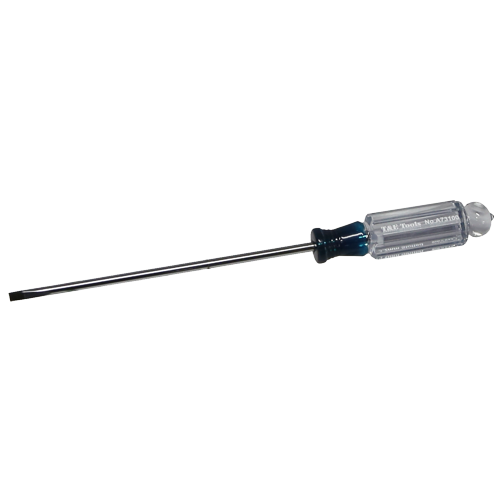 3.2 x 100mm Acetate Slotted Screwdriver T&E Tools A73100