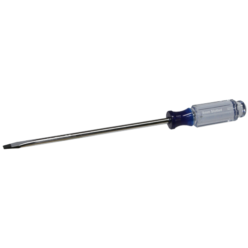 Slotted Acetate Screwdriver (8 x 200mm) T&E Tools A78200