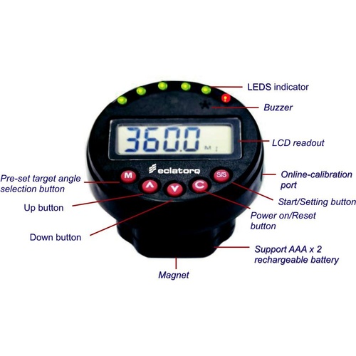 Magnetic Digital Angle Metre T&E Tools AM-BN