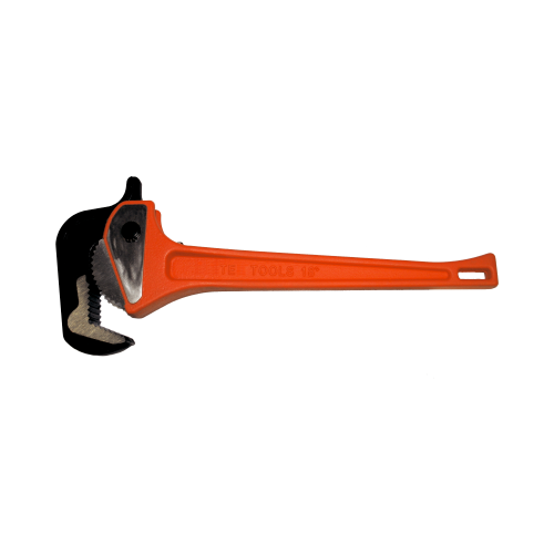 12" Ratchet Action Pipe Wrench T&E Tools AR012
