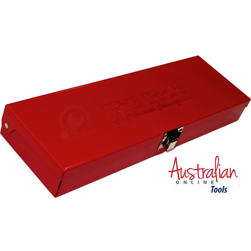 Red Metal Case (310 x 85 x 40mm) T&E Tools C1118