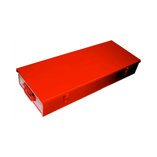 Red Metal Case 1" Drive Socket Tin T&E Tools C1122