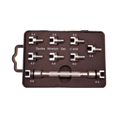 10 Piece Spoke Wrench Set T&E Tools C4255