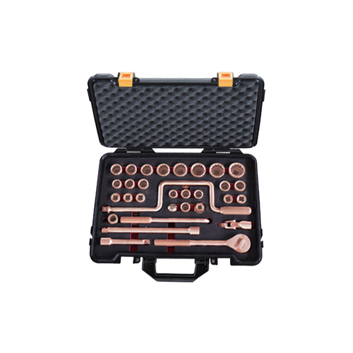 32Pc. 1/2"Drive Socket Set 8-32mm (Copper Beryllium) T&E Tools CB101J