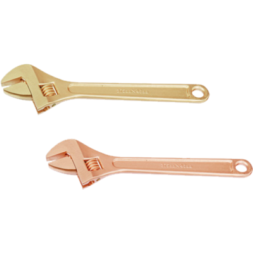 450mm Adjustable Wrench (Copper Beryllium) T&E Tools CB125-1014