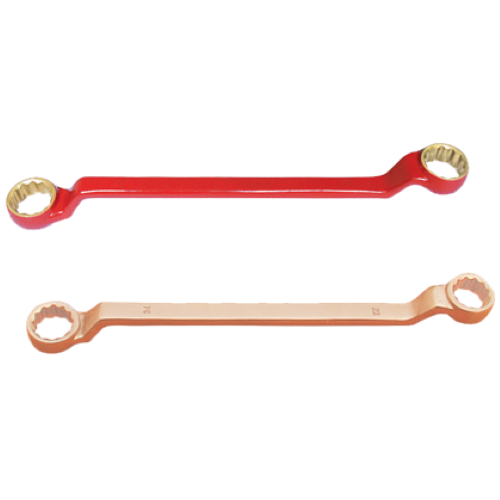 1.3/16" x 1.1/4" Offset Double Ended Ring Wrench (Copper Beryllium) T&E Tools CB153-1034