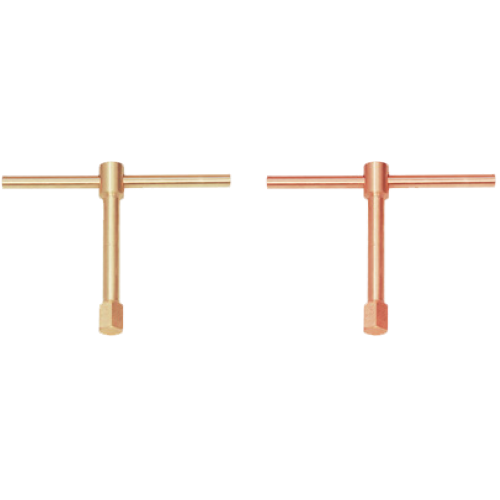 19mm Sliding "T" In-Hex Wrench (Copper Beryllium) T&E Tools CB172-19