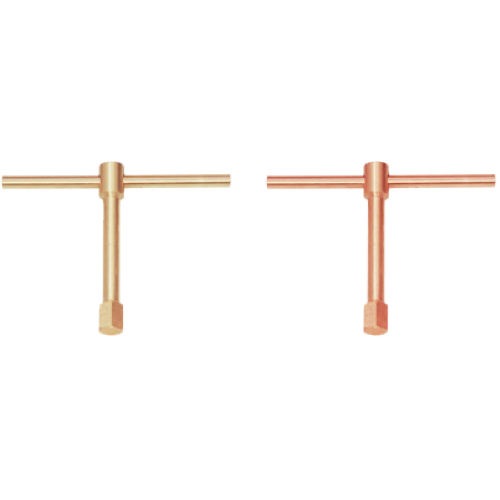 24mm Sliding "T" In-Hex Wrench (Copper Beryllium) T&E Tools CB172-24