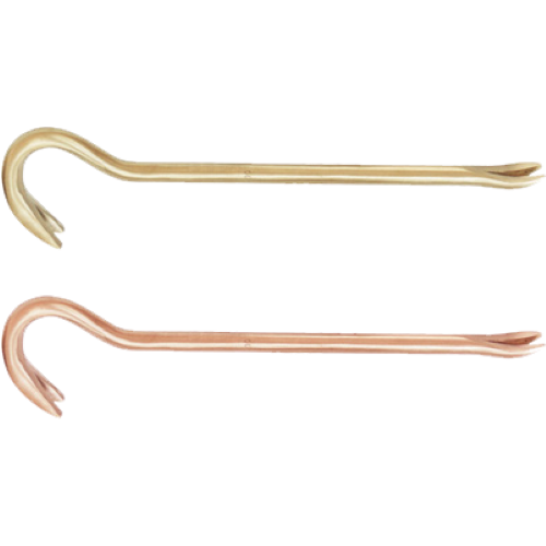 600 x16 x Round Stock Wrecking Bar  (Copper Beryllium) T&E Tools CB240-1004