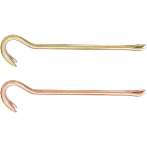 800 x19 x Round Stock Wrecking Bar  (Copper Beryllium) T&E Tools CB240-1006