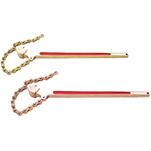 600mm Adjustable Chain Wrench 100mm cap.(Copper Beryllium) T&E Tools CB289-1002