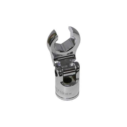 19mm x 3/8"Drive Flex Head Flare Nut Wrench T&E Tools CMF19M
