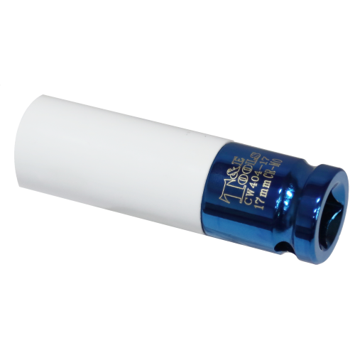 17mm Deep Thin Wall Socket 1/2" Drive With Sleve T&E Tools CW404-17