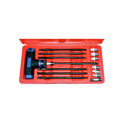 15 Piece Female Torx Socket & Torx Bit Set T&E Tools E1002