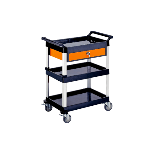 Triple Tray Tool Cart With Drawer T&E Tools EG100