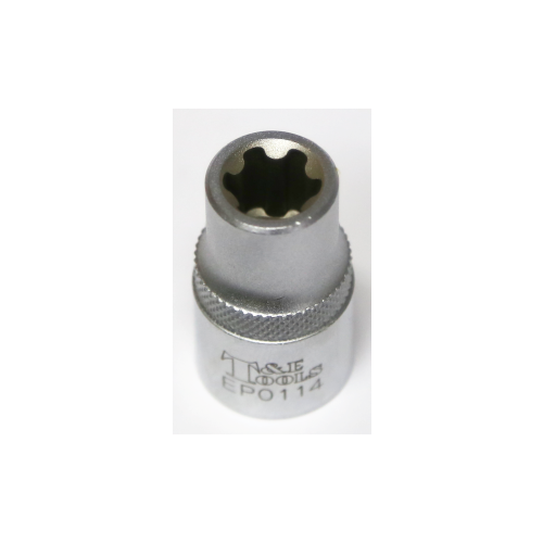 14EP x 1/2" Drive Female Torx Socket T&E Tools EP0114
