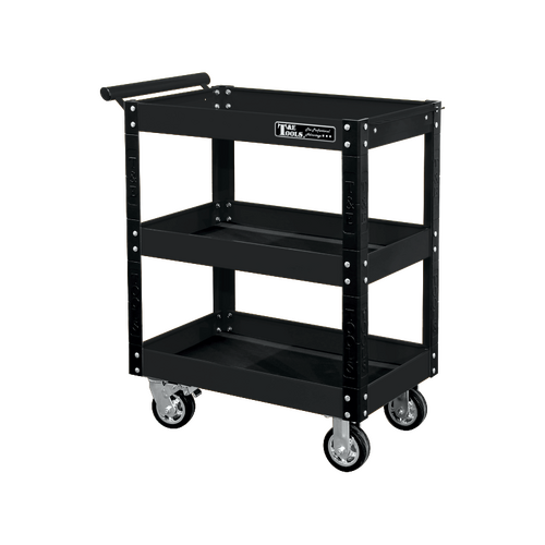 TE- GF30BK - 30" Heavy-Duty 3 Level Utility Cart