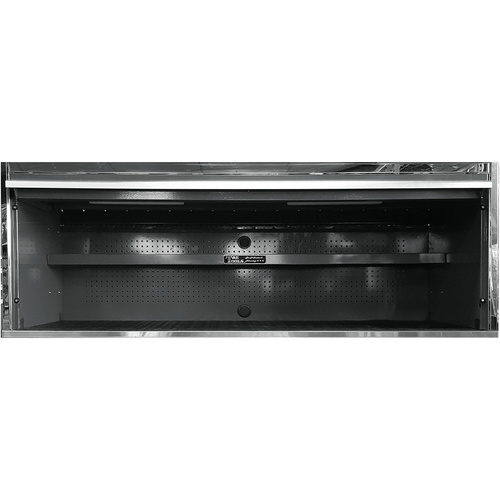 Tool Box Hutch Cabinet 76" Godfather Mega Series Black T&E Tools TE-GF7601BK