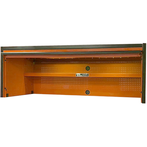 Tool Box Hutch Cabinet 76" Orange Godfather Mega Series T&E Tools TE-GF7601OR