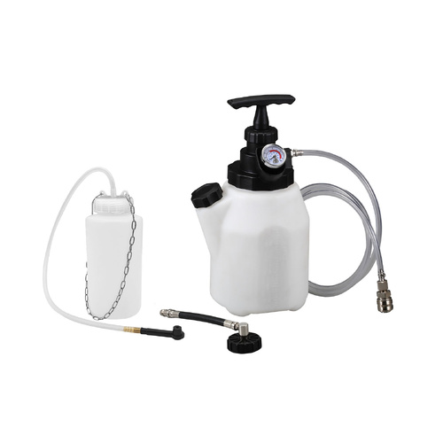  Pressure Brake Bleeder Set Hand Pump  T&E Tools TE-GT2010