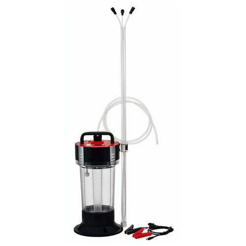  Oil / Fluid Extractor Set 12 Volt Operated 5.5 Litre T&E Tools TE-GT2080