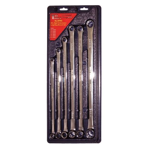 Long Ring Wrench 6 piece Set Hi-Performance T&E Tools HPR6