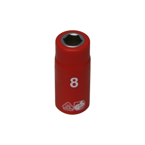 6 Point VDE Insulated Socket (8mm) T&E Tools IS20082