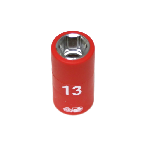 13mm x 3/8"Drive 6 Point VDE Insulated Socket T&E Tools IS22132