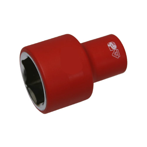 Insulated Socket 27mm x 1/2"Drive 6Pt VDE T&E Tools IS26275